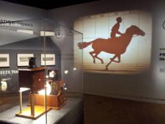 Eadward Muybrigde and his zoopraxiscope