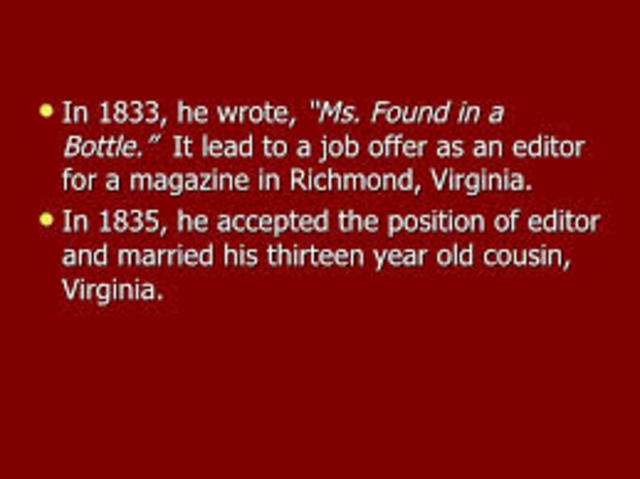 1835 he was editor