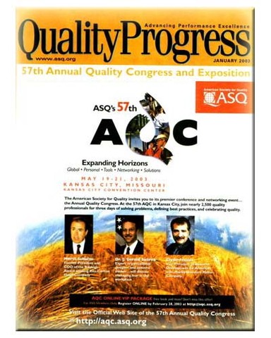 Publicacion de la Revista Quality Progress