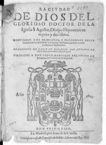 San Agustín concluye: Ciudad de Dios