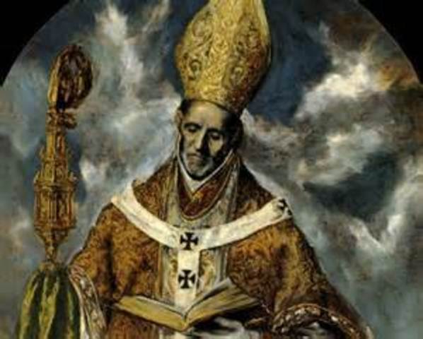 San Agustín es ordenado sacerdote