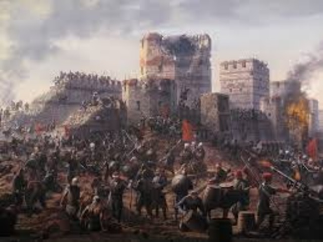 Fall of constantanople to the ottoman Turks