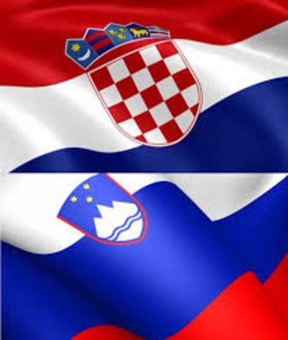 Slovenia and Croatia Declare Independence from Yugoslavia