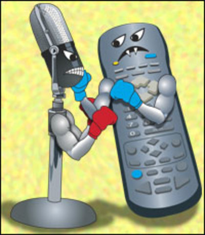 Television Comes Along...