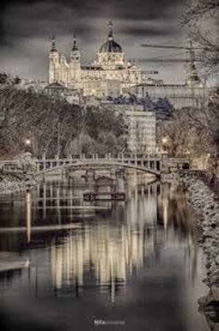 Arriving at port Barcelona.