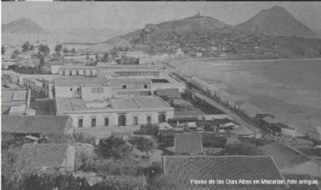 Playa de Olas Altas en Mazatlán