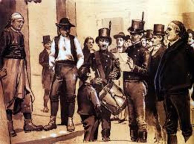 Presencia de la "Legión infernal".