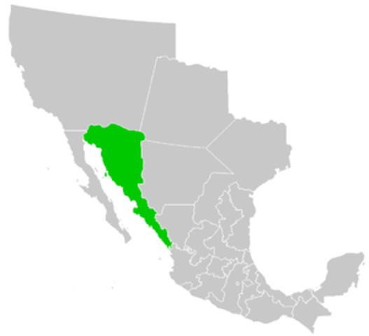 Separación de Sinaloa del Estado de Occidente
