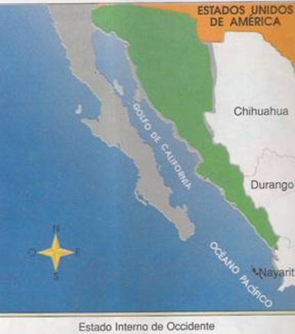 Separación de Sinaloa y Sonora