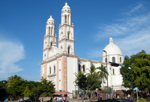 Construcción de la catedral de Culiacán