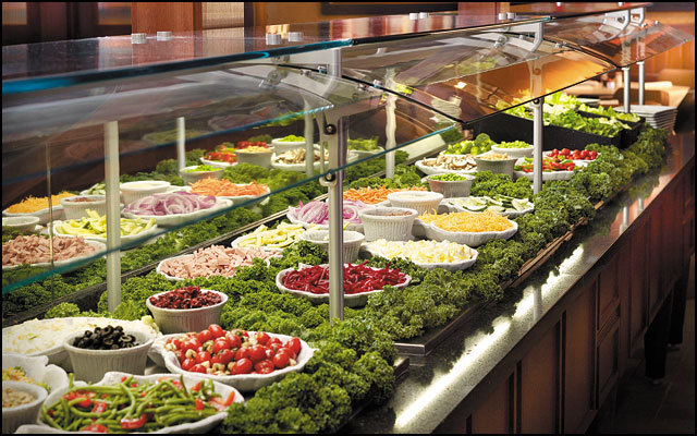 salad bar contamination