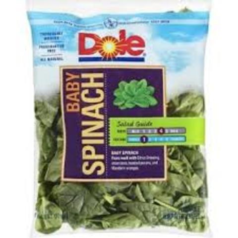 Dole baby spinach