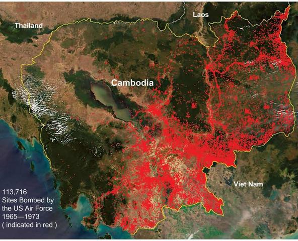 Secret bombings in Cambodia begin