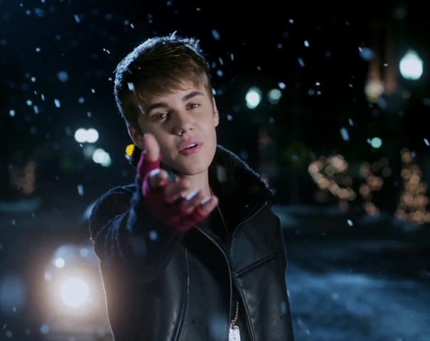 Under the mistletoe