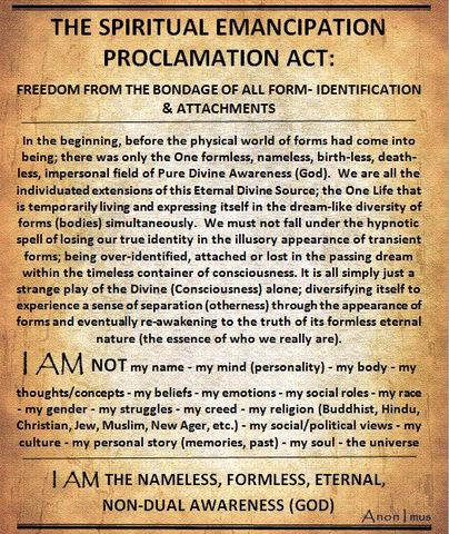Proclamation Act