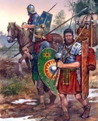 La caida del imperio romano en el año 476