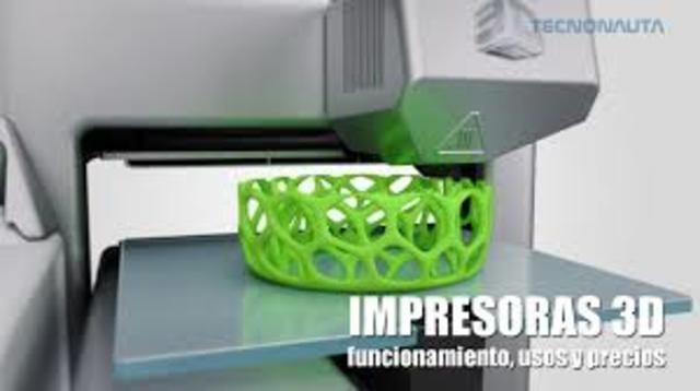 Se comercializan las impresoras 3D.
