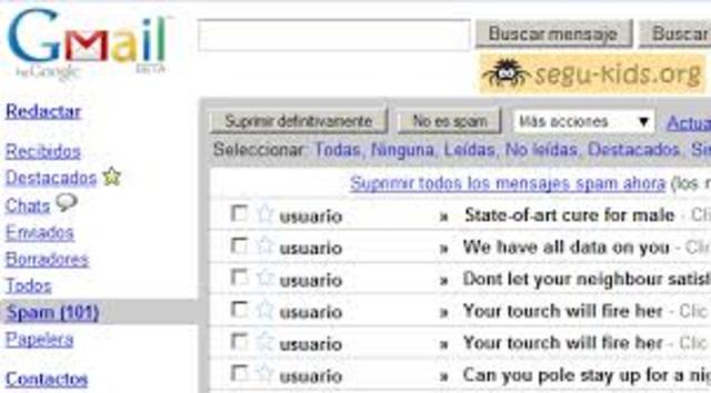 Correo electrónico.