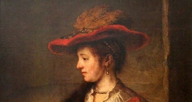 Rembrandt trouwt met Saskia van Uylenburgh
