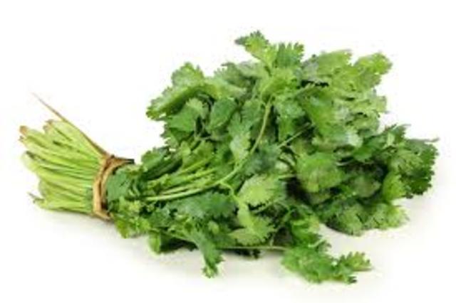 Cilantro; 207people became ill in Texas. Cilantro had cyclosporiasis.
