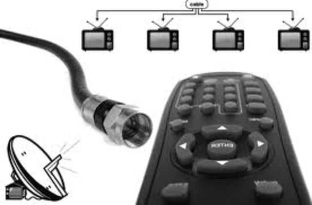 Aparece la televisión por cable