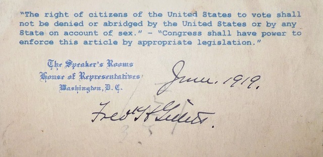 nineteenth amendment