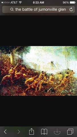 The battle of Jumonville Glen