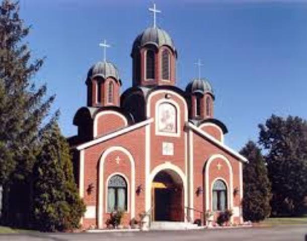 matt goes to the church