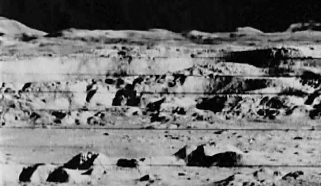 Ranger 7 transmits the first close up range images of the moon