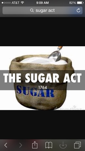 The Sugar Act