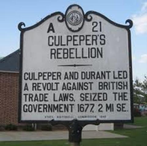 Culpeppers Rebellion