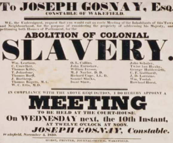 Slavery is Abolished