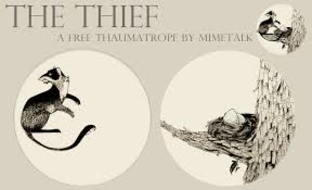 ThaumatropeI was created in 1824 by Sir John Herschel