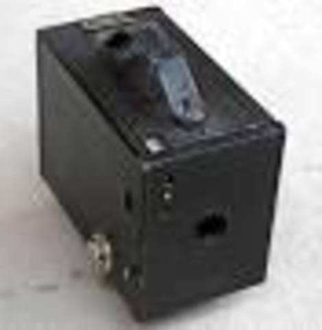 hand-held box camera