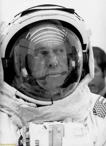 Alan B. Shepard becomes the first American in space