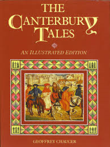 Chaucer writes The Canterbury Tales