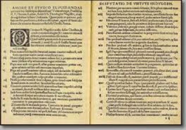Luther's 95 theses