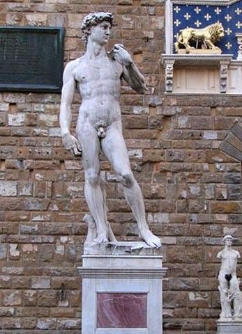 Michelangelo's David statue