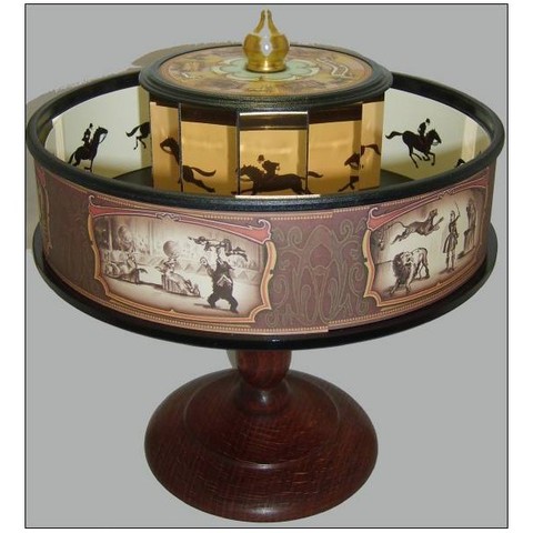 Praxinoscope invented by Charles-Emile Reynaud