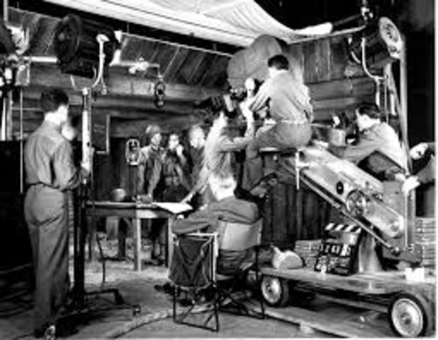 Name of first motion picture studio & year it was built