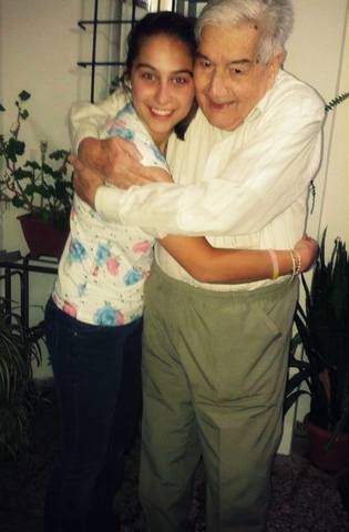 Ultima foto con mi abuelo