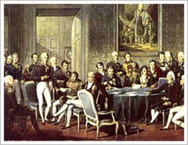 1815DC, El Congreso de Viena