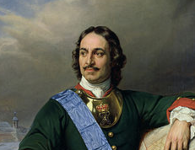 Peter I Becomes Czar