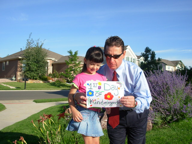 This is my first Day of Kindergarden