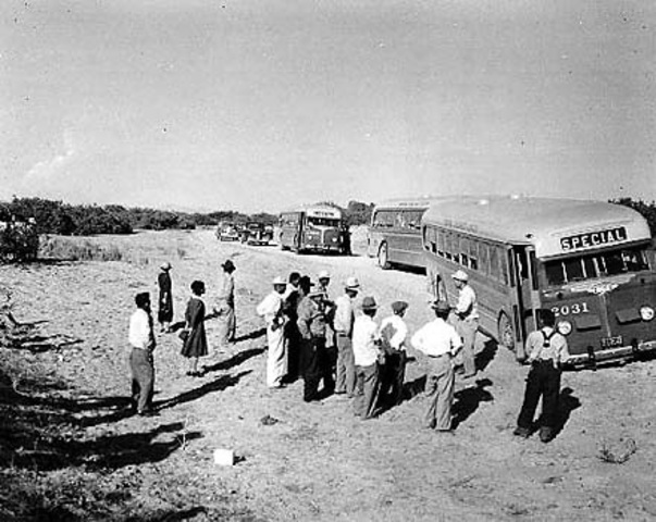 Relocation of the camps