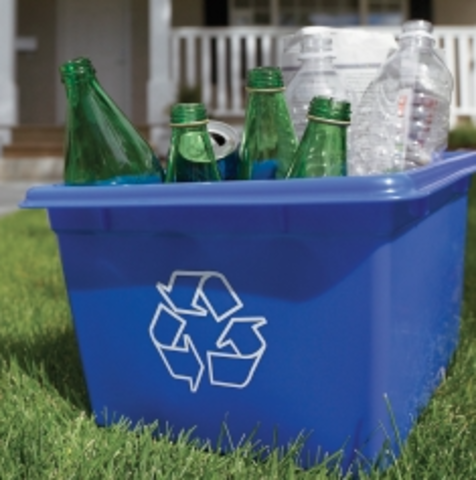 Curbside Recycling Starts in the US