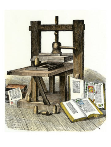 Gutenburg's Printing Press