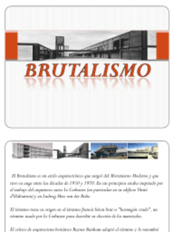 BRUTALISMO