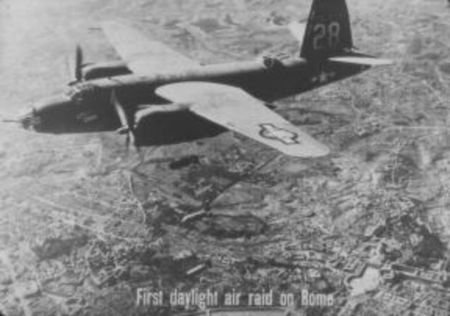 Air raid on Rome