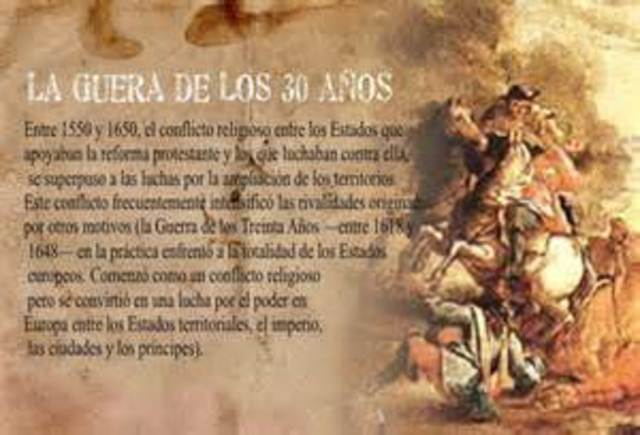 COMIENZA LA GUERRA DE LOS 30 AÑOS